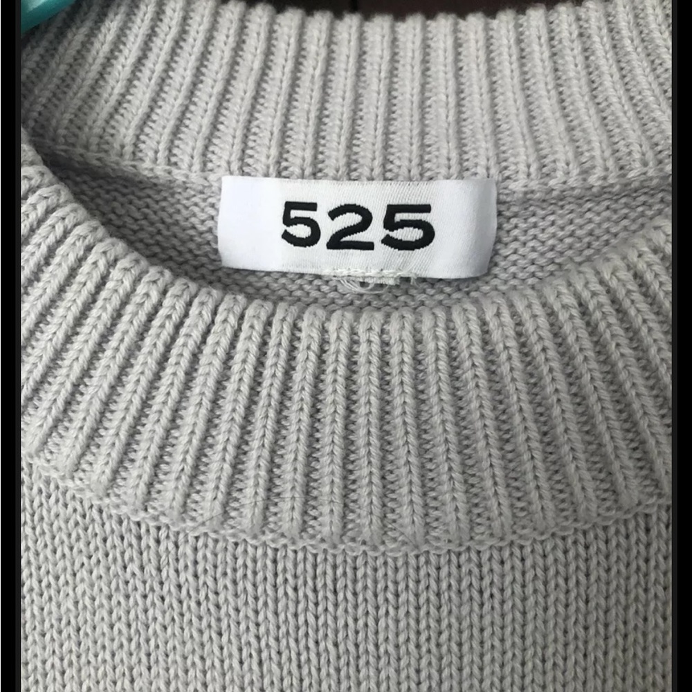 525 America Grey sweater  XS